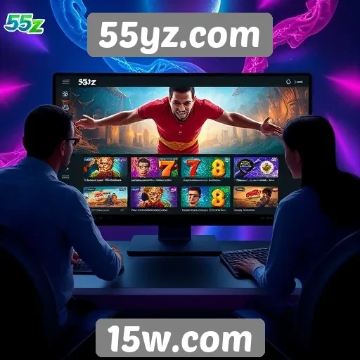 Experiência de usuário no 55yz.com em foco